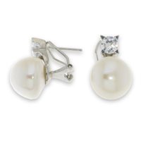 Orecchini Domar Gioielli Donna Orecchini perle argento 925 in Argento Cubic Zirconia EPB083115